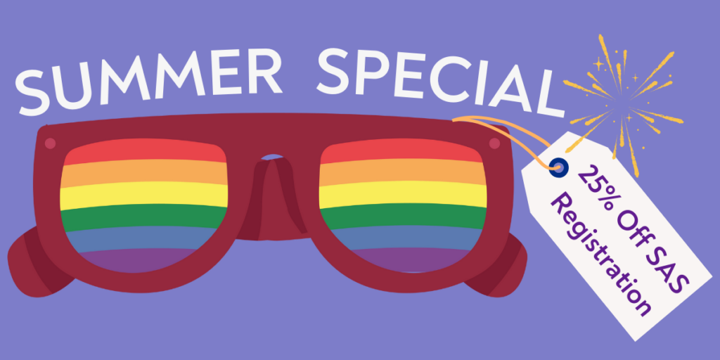 Summer Sale Rainbow Glasses